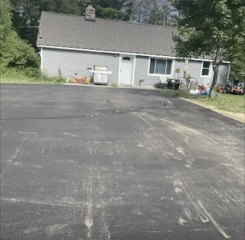 Completed asphalt project in Rochester Hills, MI